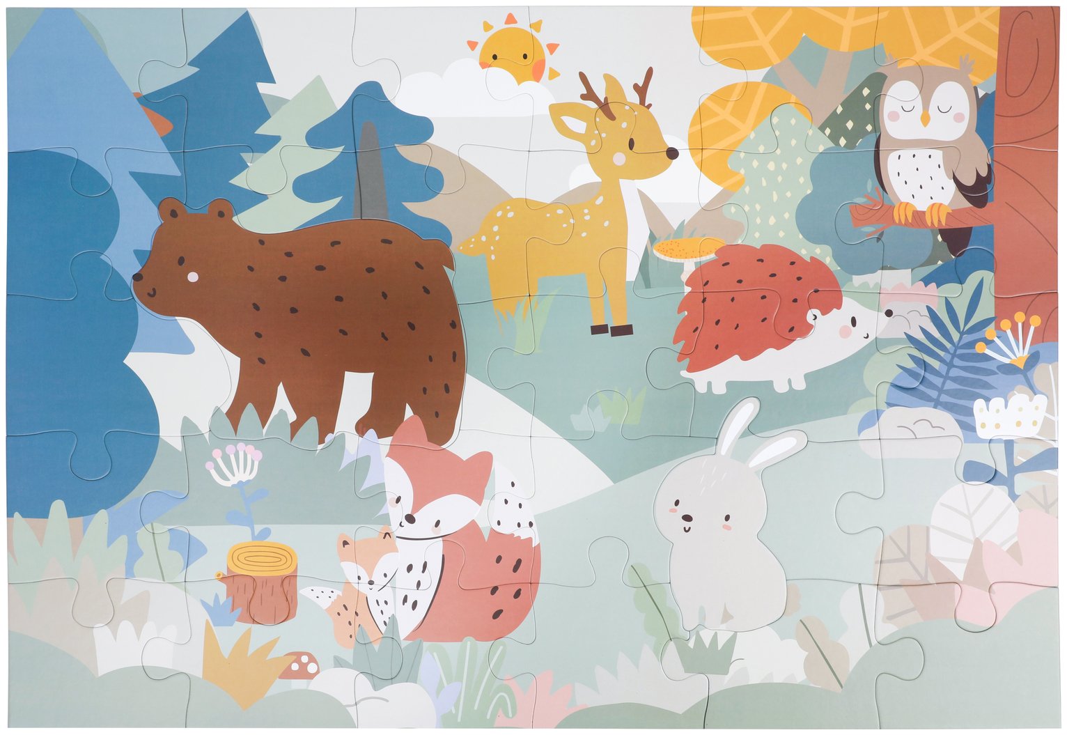 Chad Valley 31 Piece Giant Woodland Floor Puzzle