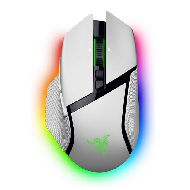Razer Basilisk V3 Pro 35K ホワイト 本体 Buy Razer Basilisk V3 Pro 35K Wireless Gaming Mouse - White