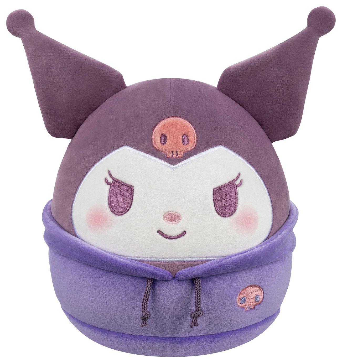 Squishmallows Original Sanrio 8-Inch Dabodabo Hoodie Kuromi