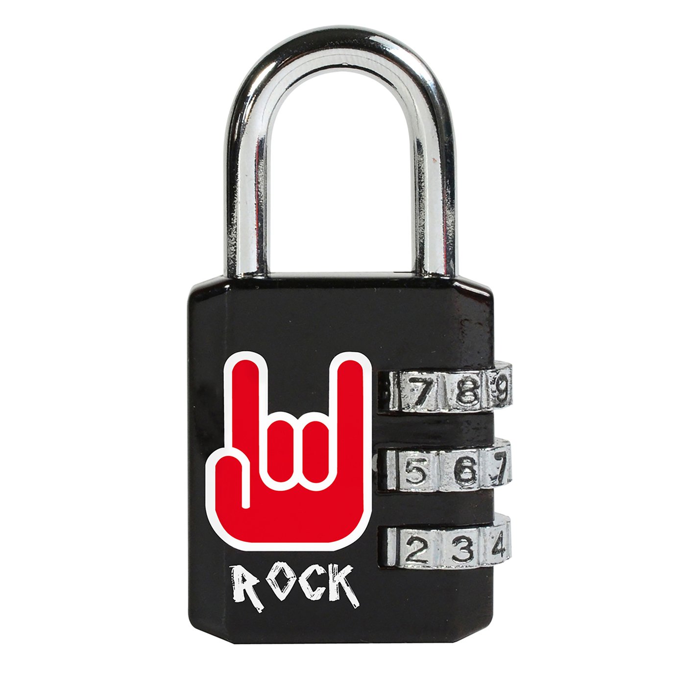 Master Lock 1509EURDROCK Combination Padlock with Pattern