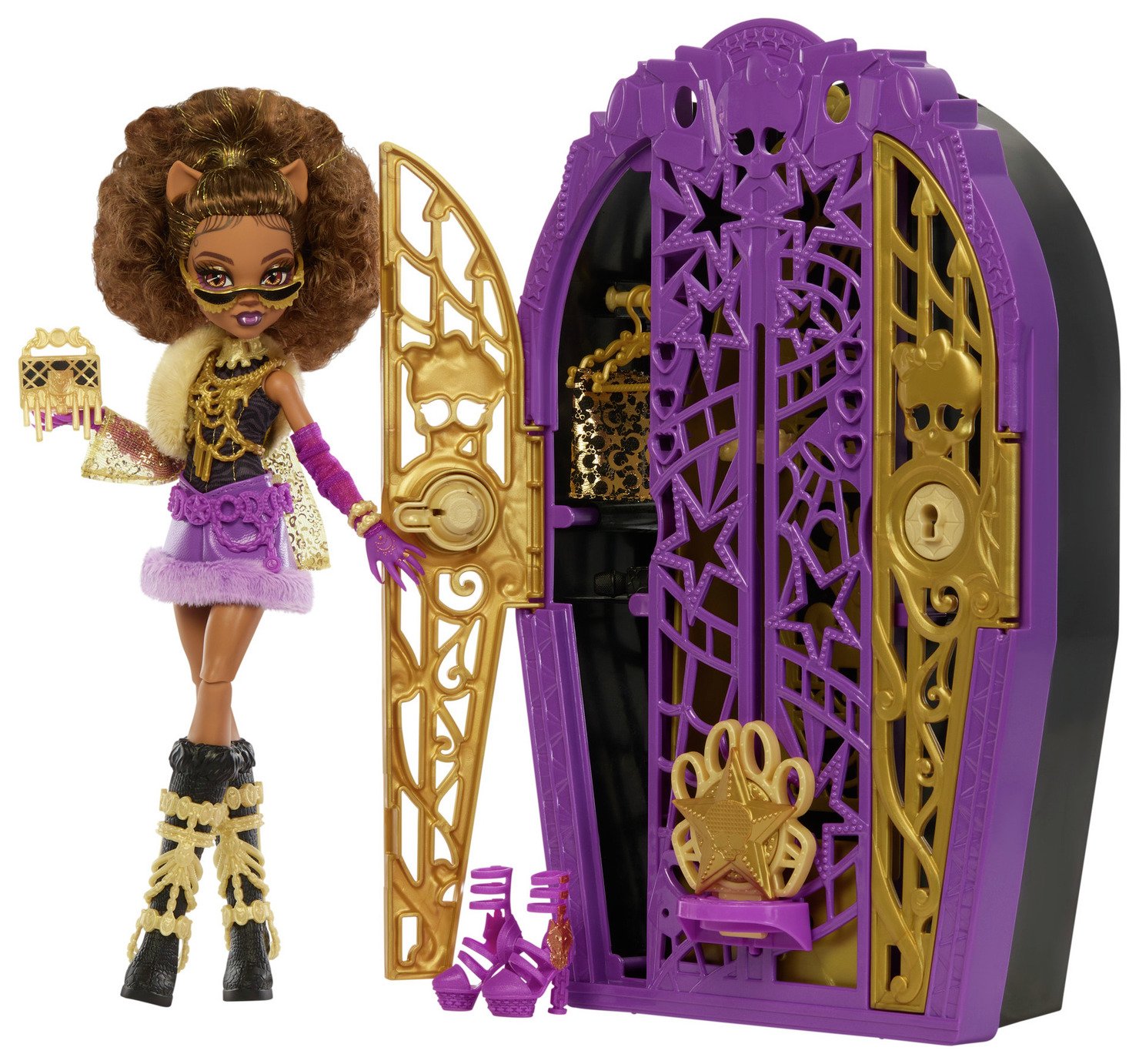 Monster High Skulltimate Secrets Clawdeen Wolf Fashion Doll 