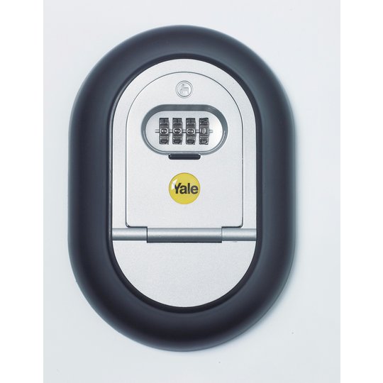 Yale 13cm Combination Lock Key Access Safe