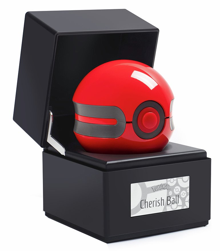 The Wand Company Pokémon Die-Cast Cherish Ball Replica