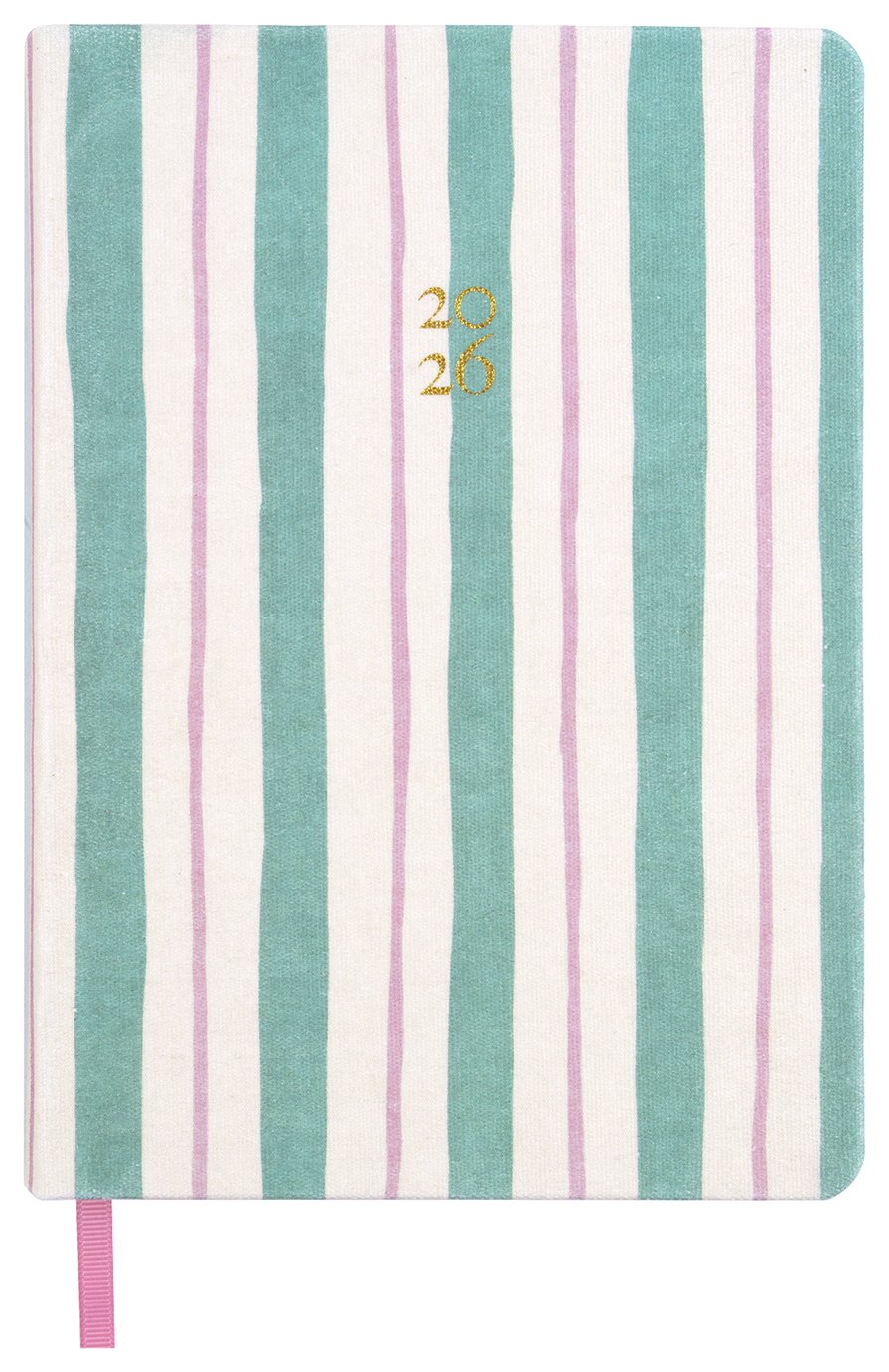 Habitat Country Stripe A5 Day To Page Organiser Diary 2026