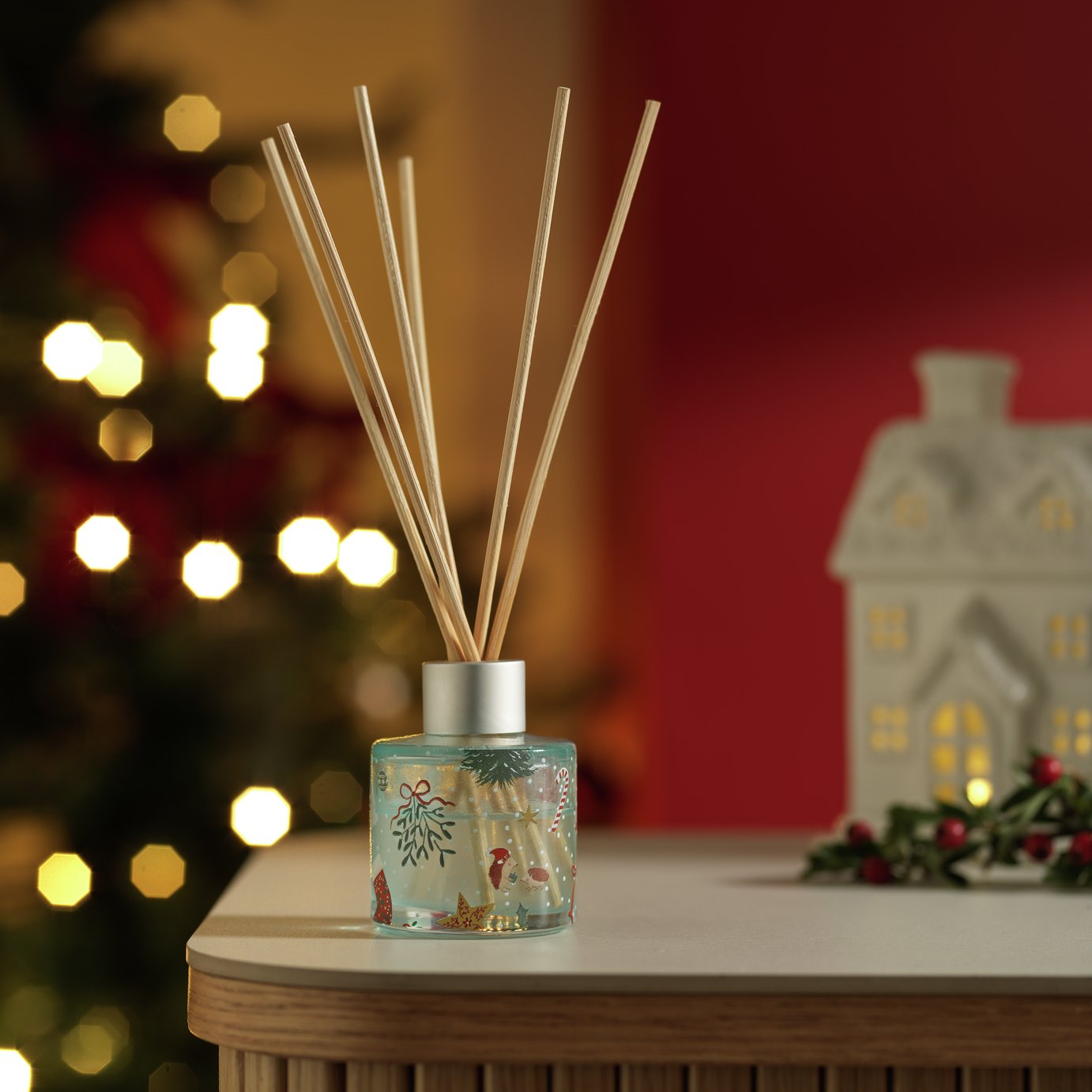 Argos Home 40ml Reed Diffuser - Christmas Cookie 