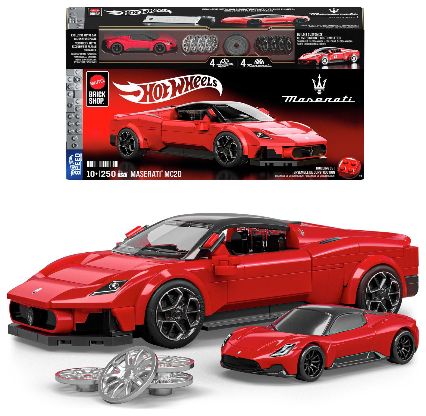 Brick shop Hot Wheels Maserati MC20 Building Toy Kit