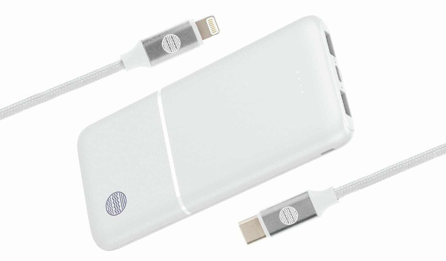 Our Pure Planet 10000mAh Power Bank & Lightning 1.2m cable