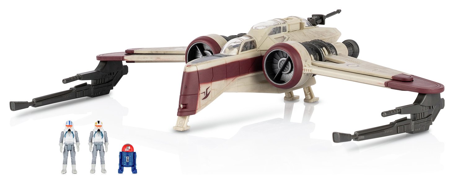 Star Wars Micro Galaxy Squadron ARC-170 Starfighter Vehicle