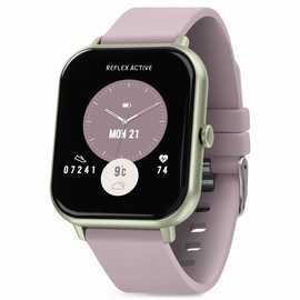 Reflex Active Nexus Pink Silicone Strap Calling Smart Watch