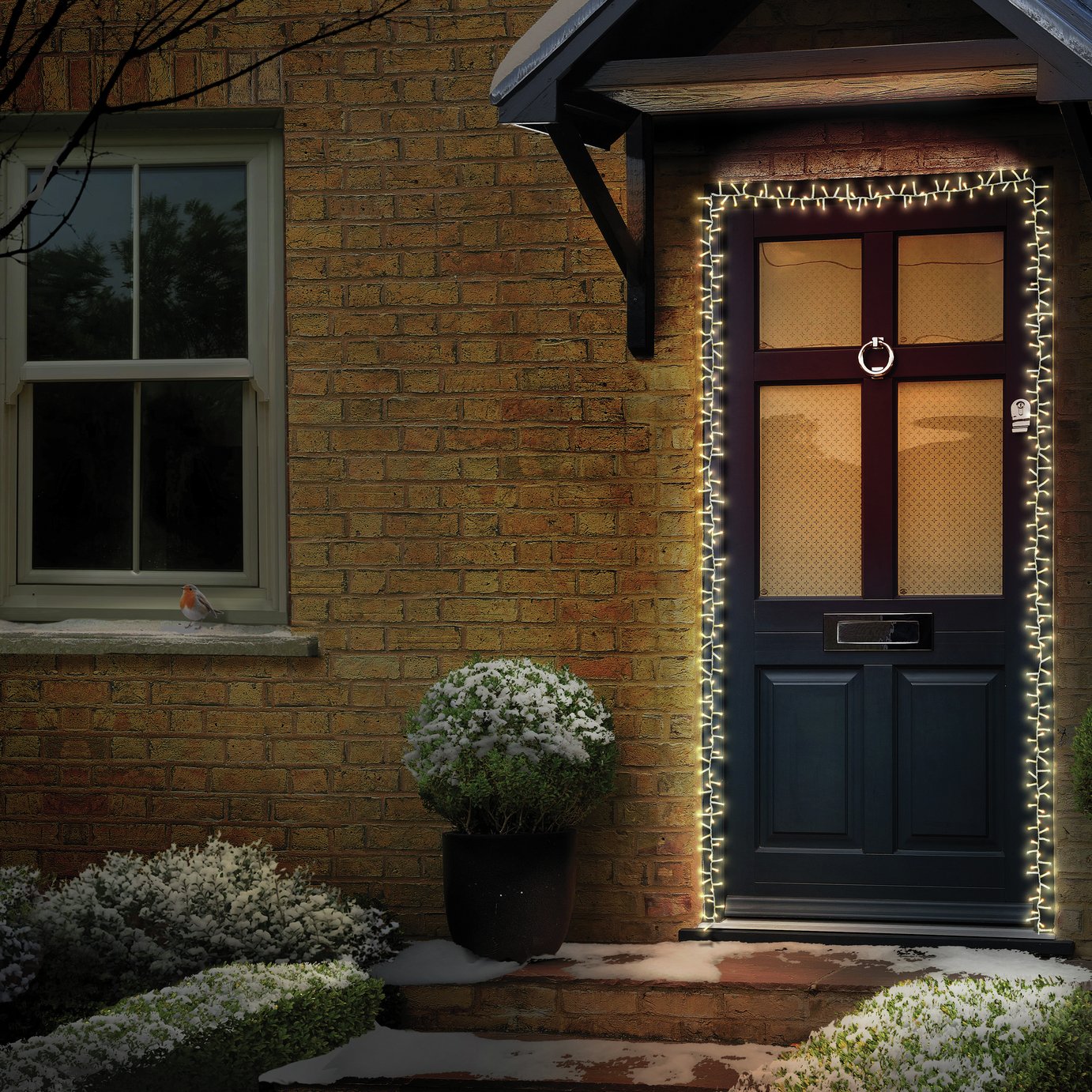 Premier 5.5m Supabright Door Garland with 440 WarmWhite LEDs
