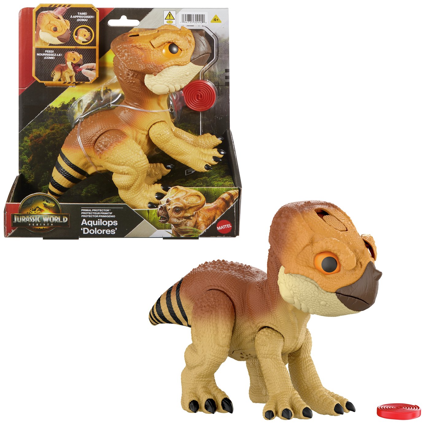 Jurassic World Aquilops Dolores Interactive Dinosaur Toy