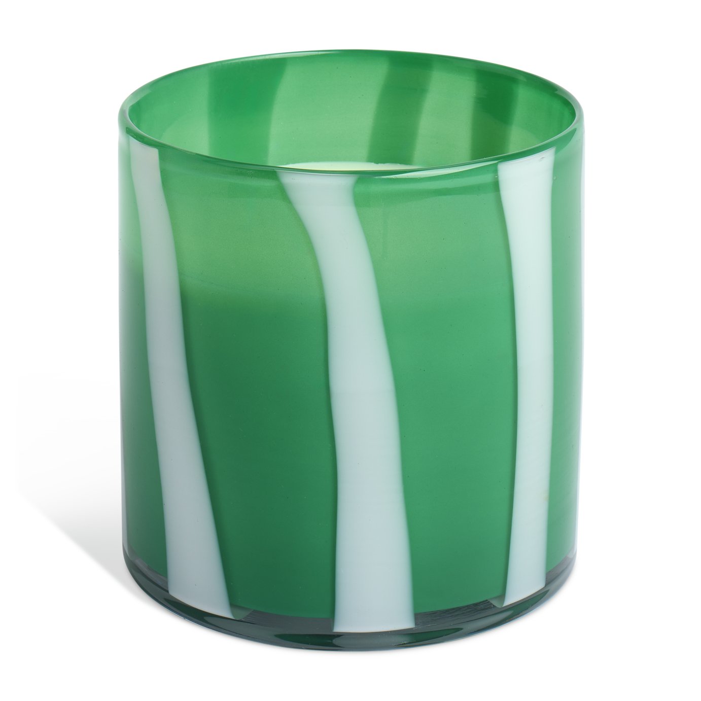 Habitat Citronella Striped Effect Multiwick Candle - Large