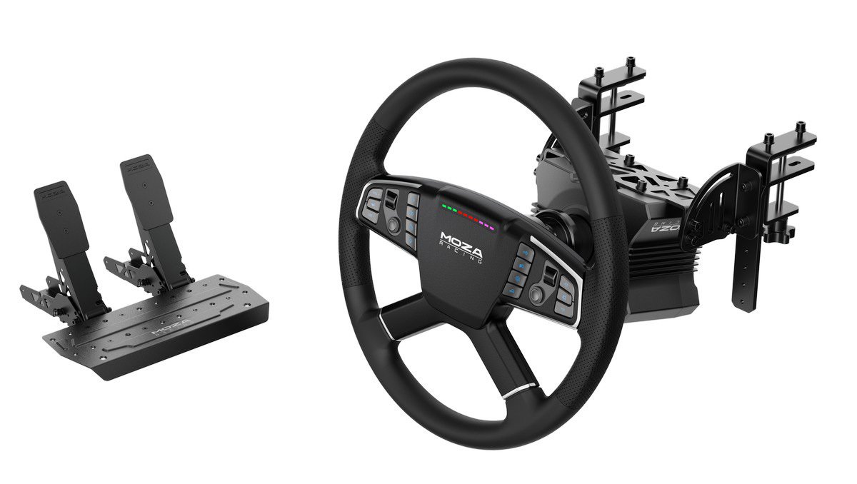 MOZA Racing Truck Wheel Driving Bundle Kit For PC