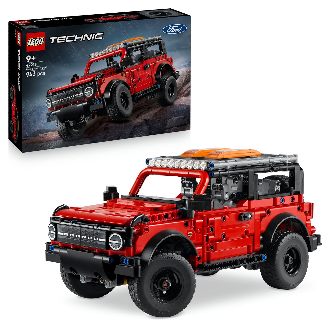 LEGO Technic Ford Bronco SUV, Collectible Car Toy 42213