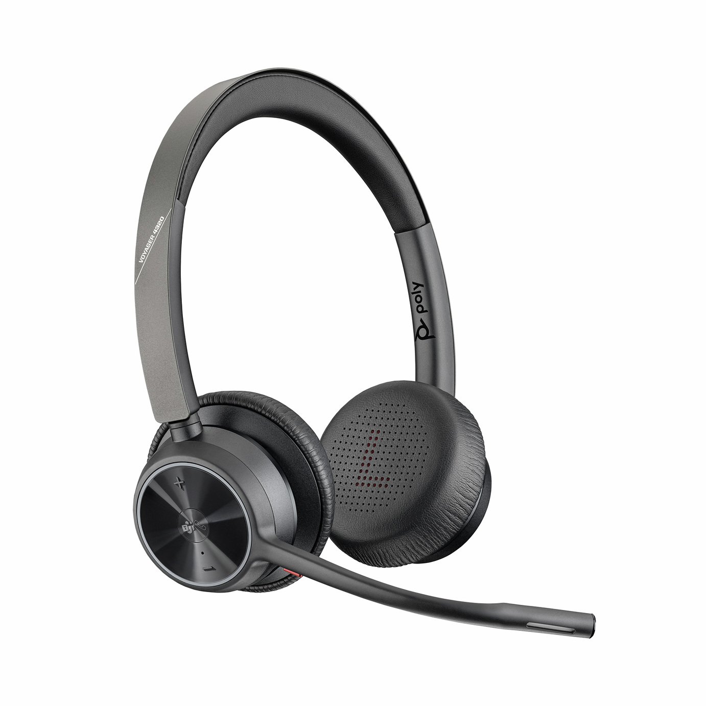 HP Poly Voyager 4320-M USB-A/USB-C BT700 PC Headset – Black