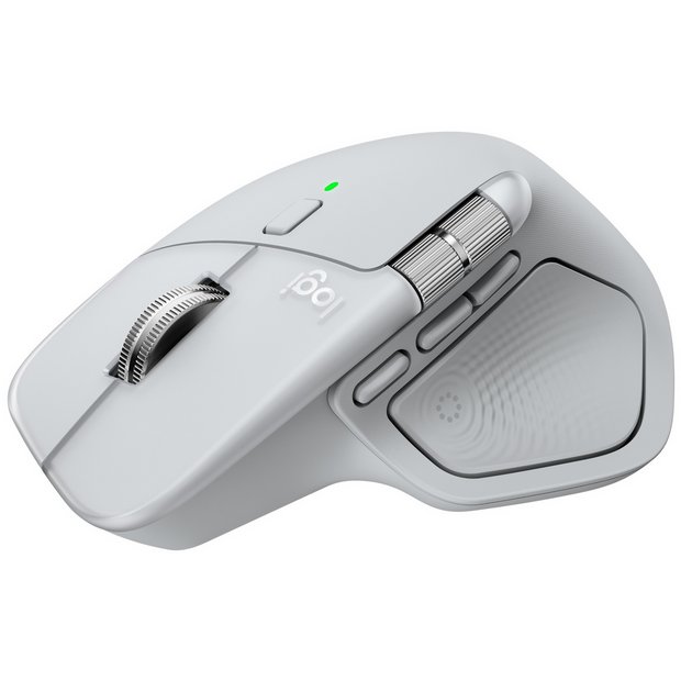 Buy Logitech MX Master 4 Wireless Mouse for Mac - Pale Grey