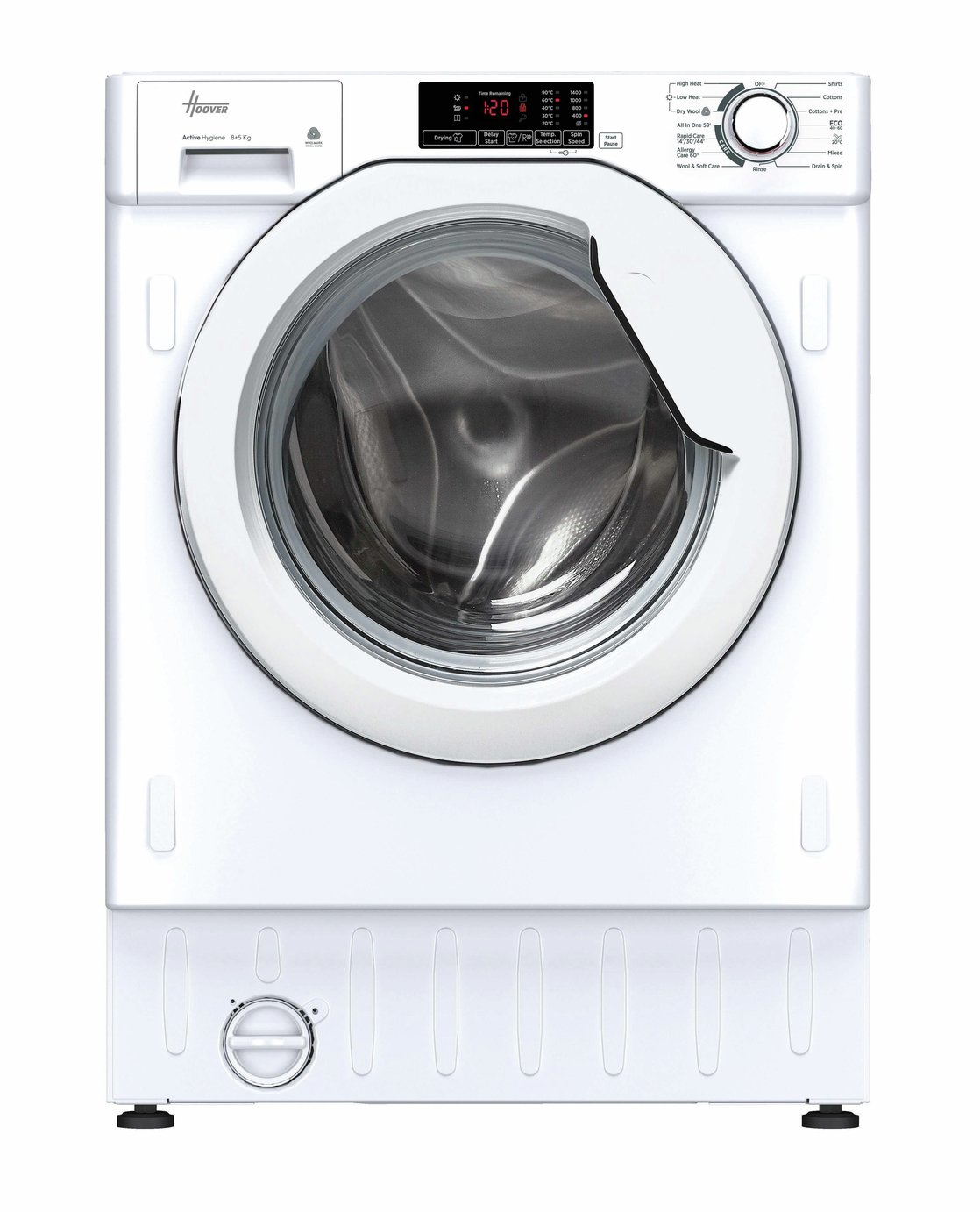 Hoover HBD 485D14 8/5KG 1400 Integrated Washer Dryer - White