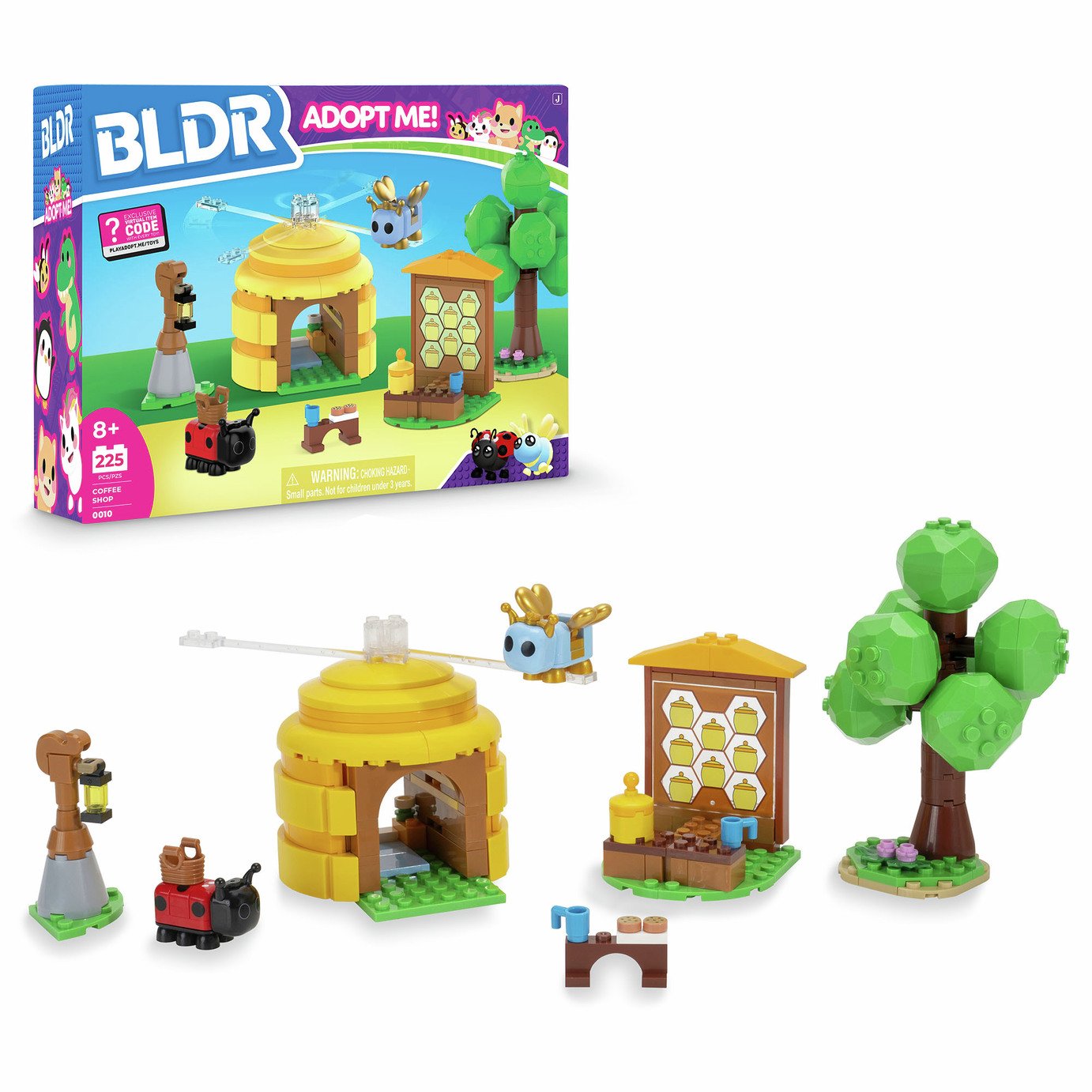BLDR Adopt Me Coffee Shop Building Set