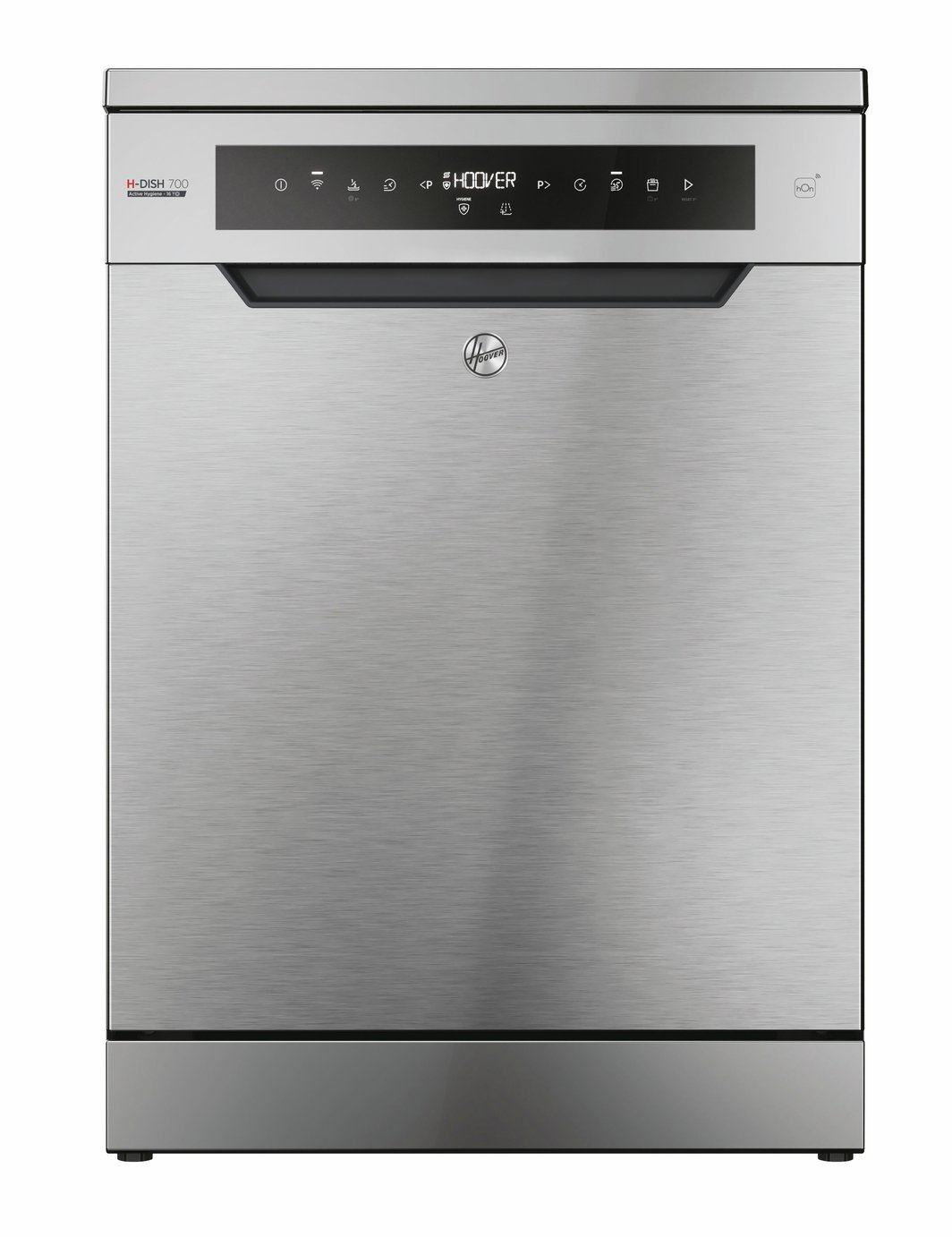 Hoover HF 6B4S1PX 80 Full Size Dishwasher - Silver