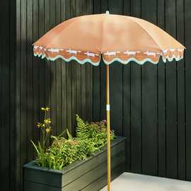 Habitat x Scion 1.6m Garden Parasol - Mr. Fox Print