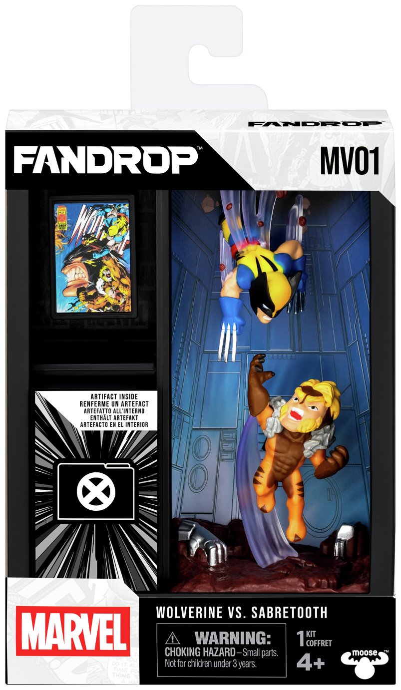 FANDROP Marvel Wolverine vs Sabretooth Collectible