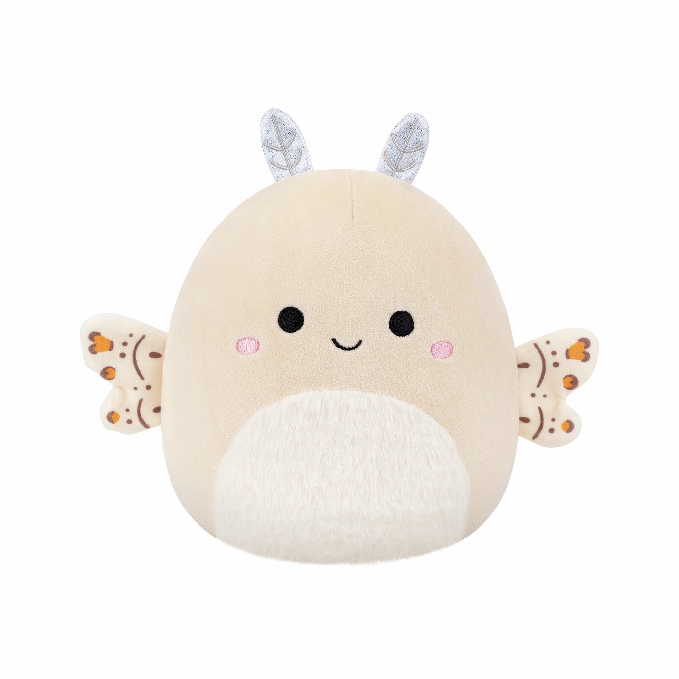 Squishmallows 7.5 Inch Berit Cream Moth Soft Toy