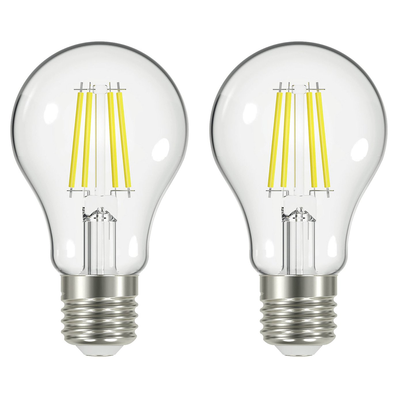 Argos Home 7.8W LED Filament Standard E27 Light Bulb - 2 Pack