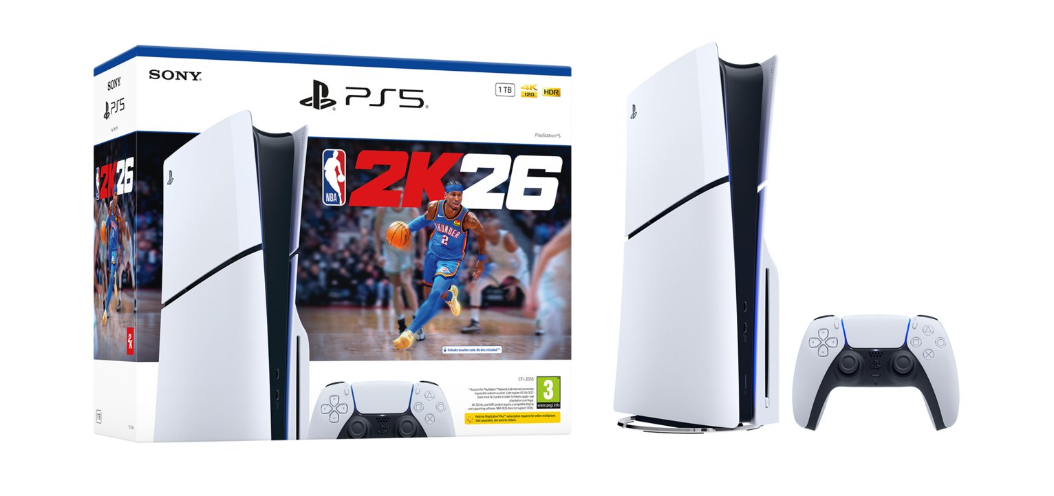 PlayStation 5 Console & NBA 2K26 Bundle