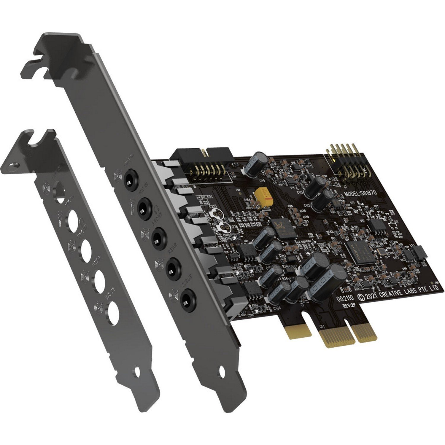 Sound Blaster Audigy FX V2 Sound Card with Smart Comms Kit