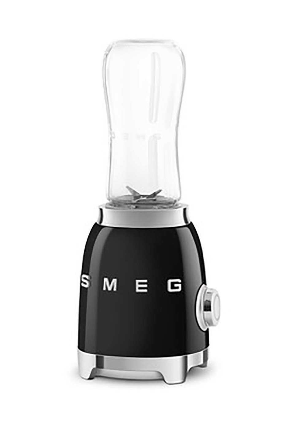 Smeg PBF00BLUK Black Compact Personal Bottle Blender