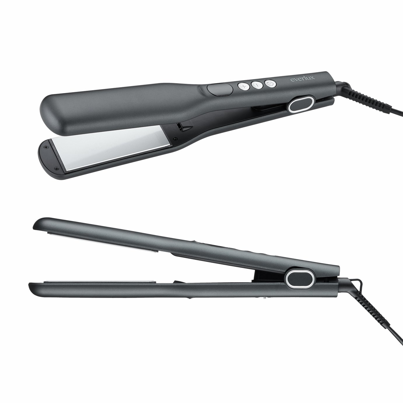 Everlux Ceramic LED Ionic Wide Hair Straightener