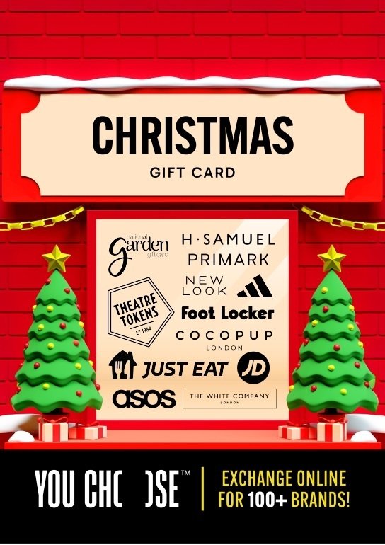 You Choose Christmas 15 GBP Gift Card