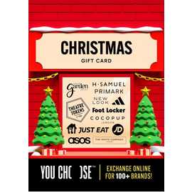 You Choose Christmas 15 GBP Gift Card