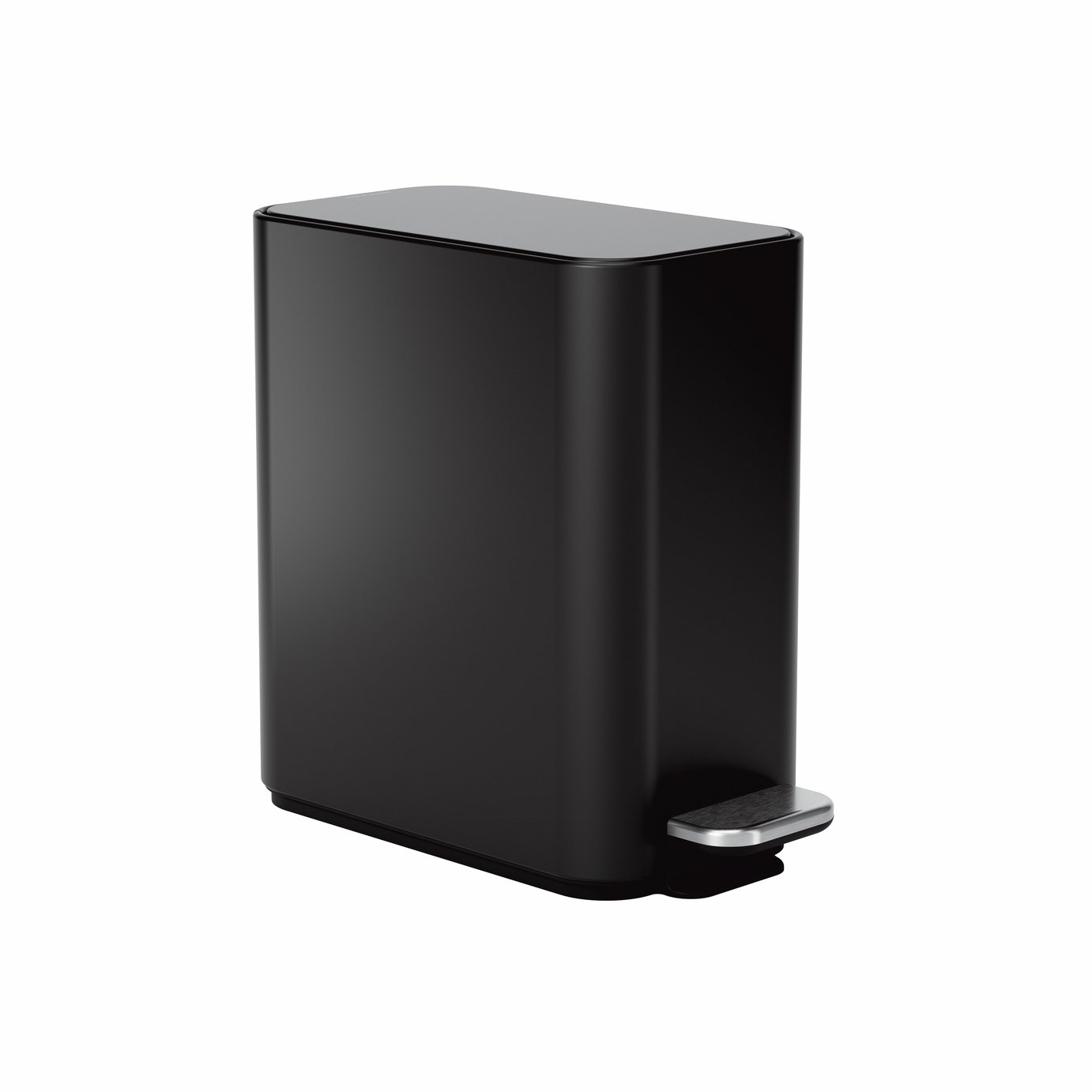 Simplehuman 5L Slim Bathroom Pedal Bin - Black
