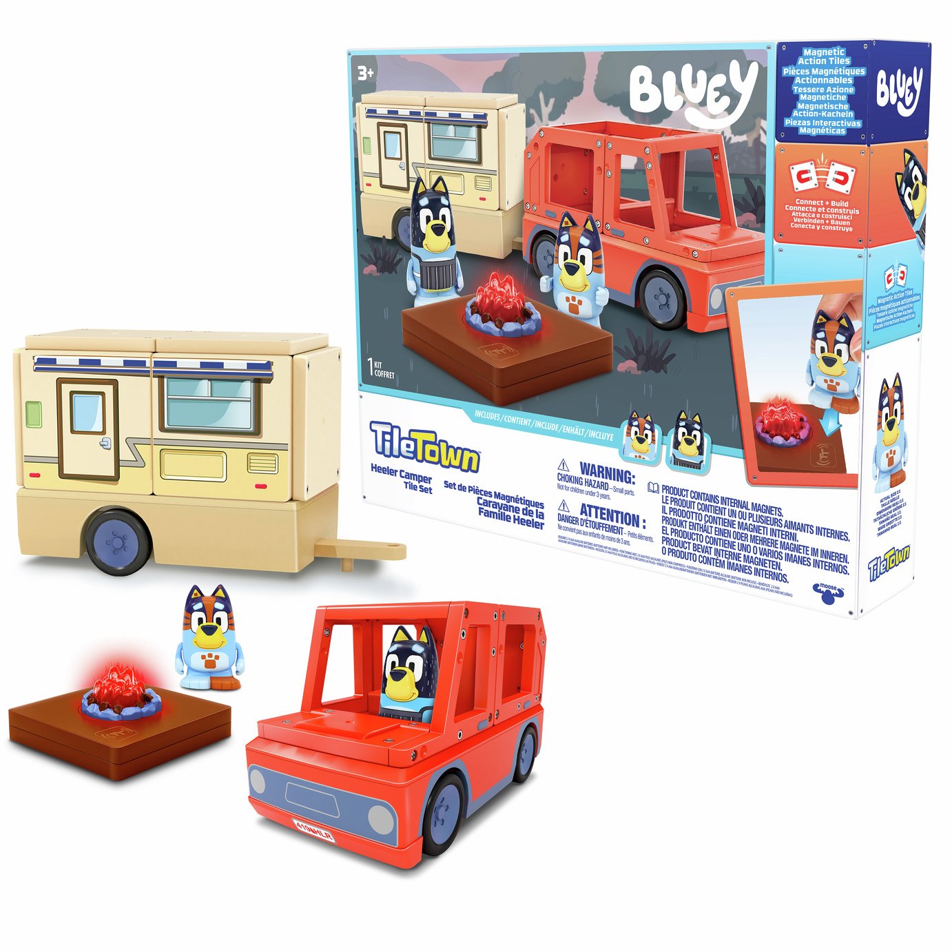 TileTown Bluey S2 Camper Playset