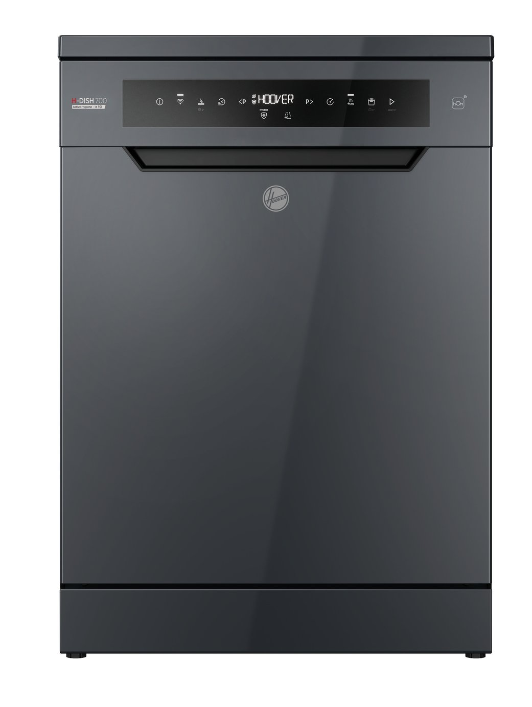 Hoover HF 4A4S3PSA 80 Full Size Dishwasher - Grey
