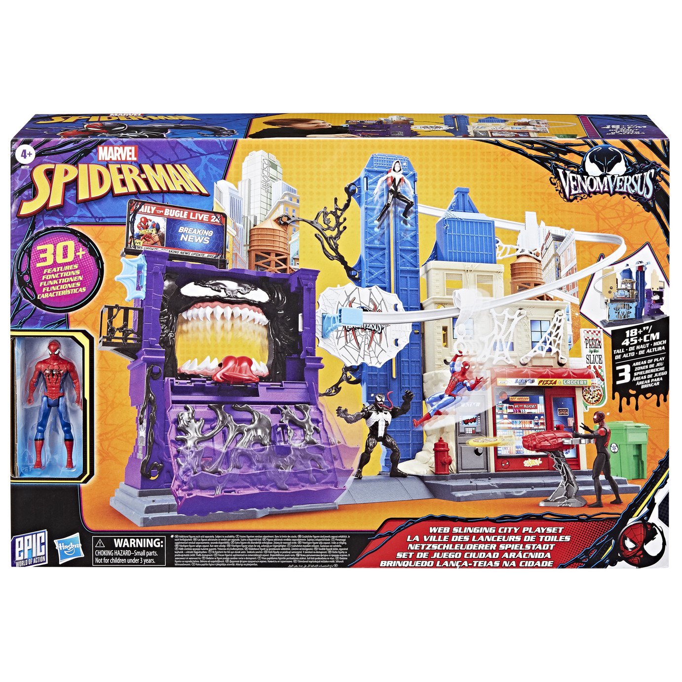 Spider-Man Web Slinging City Playset