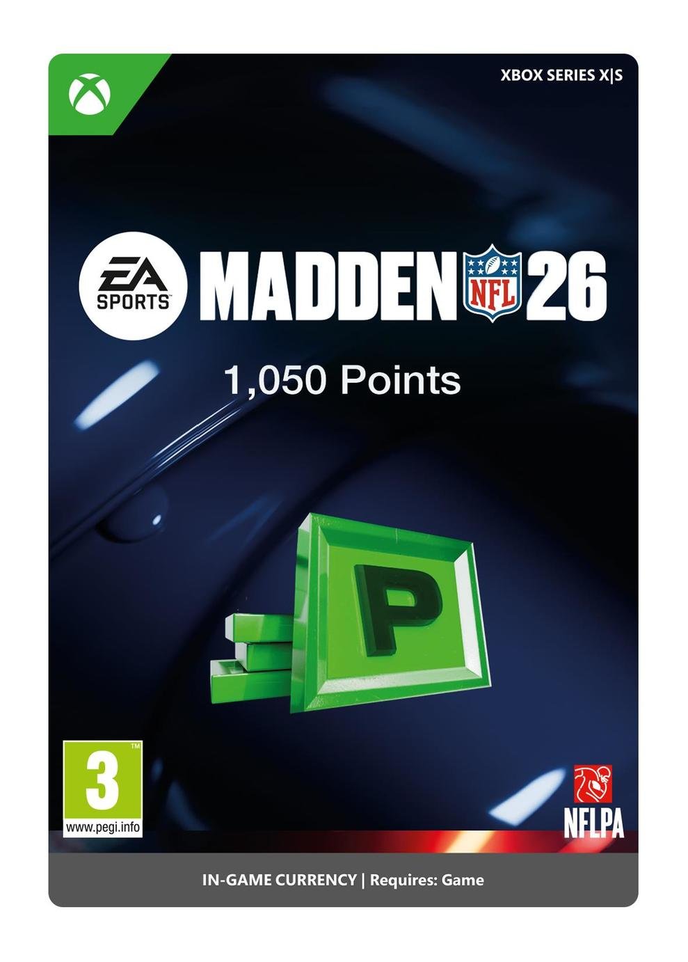EA Sports Madden NFL 26: 1050 MUT Points Xbox Series X|S