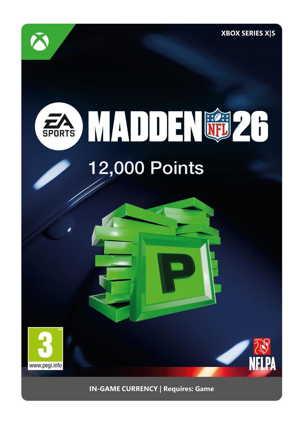 EA Sports Madden NFL 26: 12000 MUT Points Xbox Series X|S