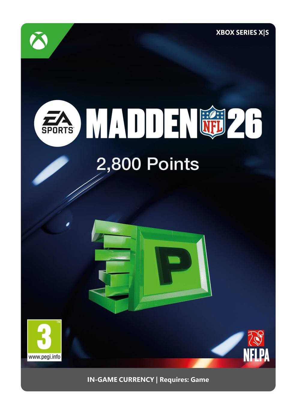 EA Sports Madden NFL 26: 2800 MUT Points Xbox Series X|S