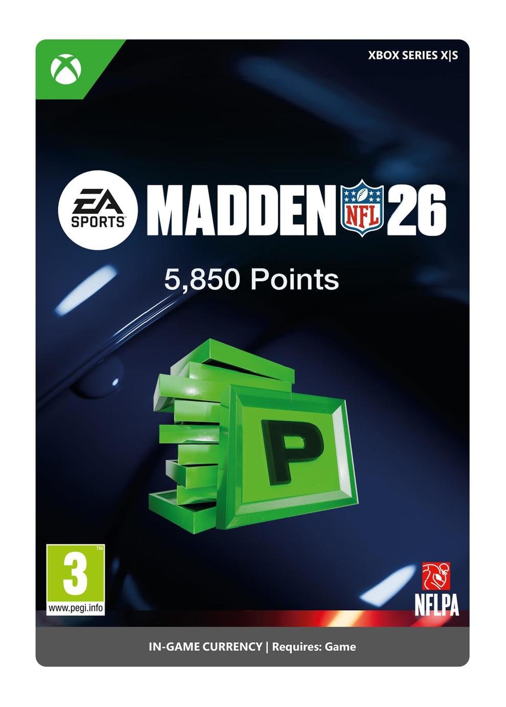 EA Sports Madden NFL 26: 5850 MUT Points Xbox Series X|S