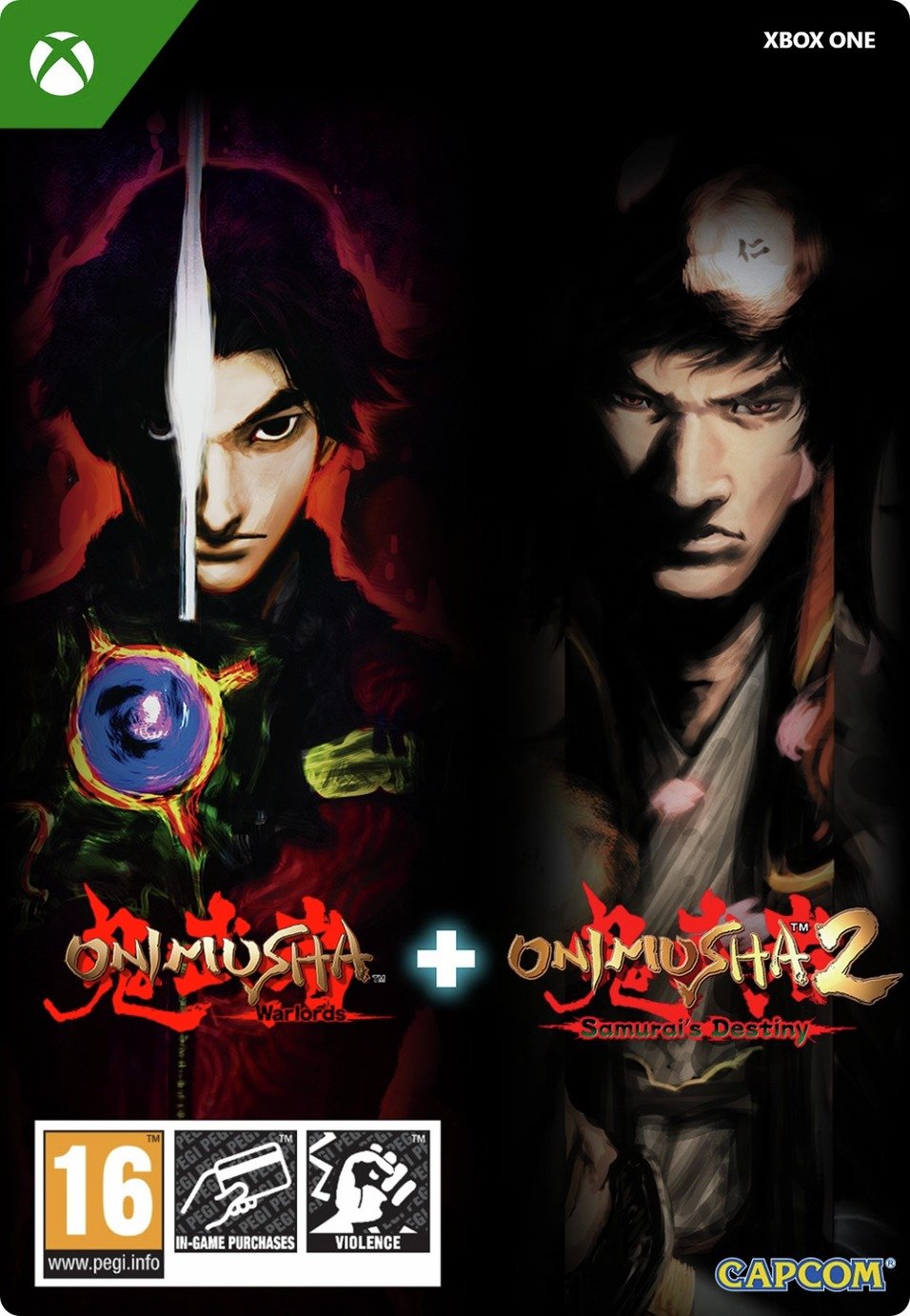 Onimusha Warlords + Onimusha 2 Samurai's Destiny Xbox Game