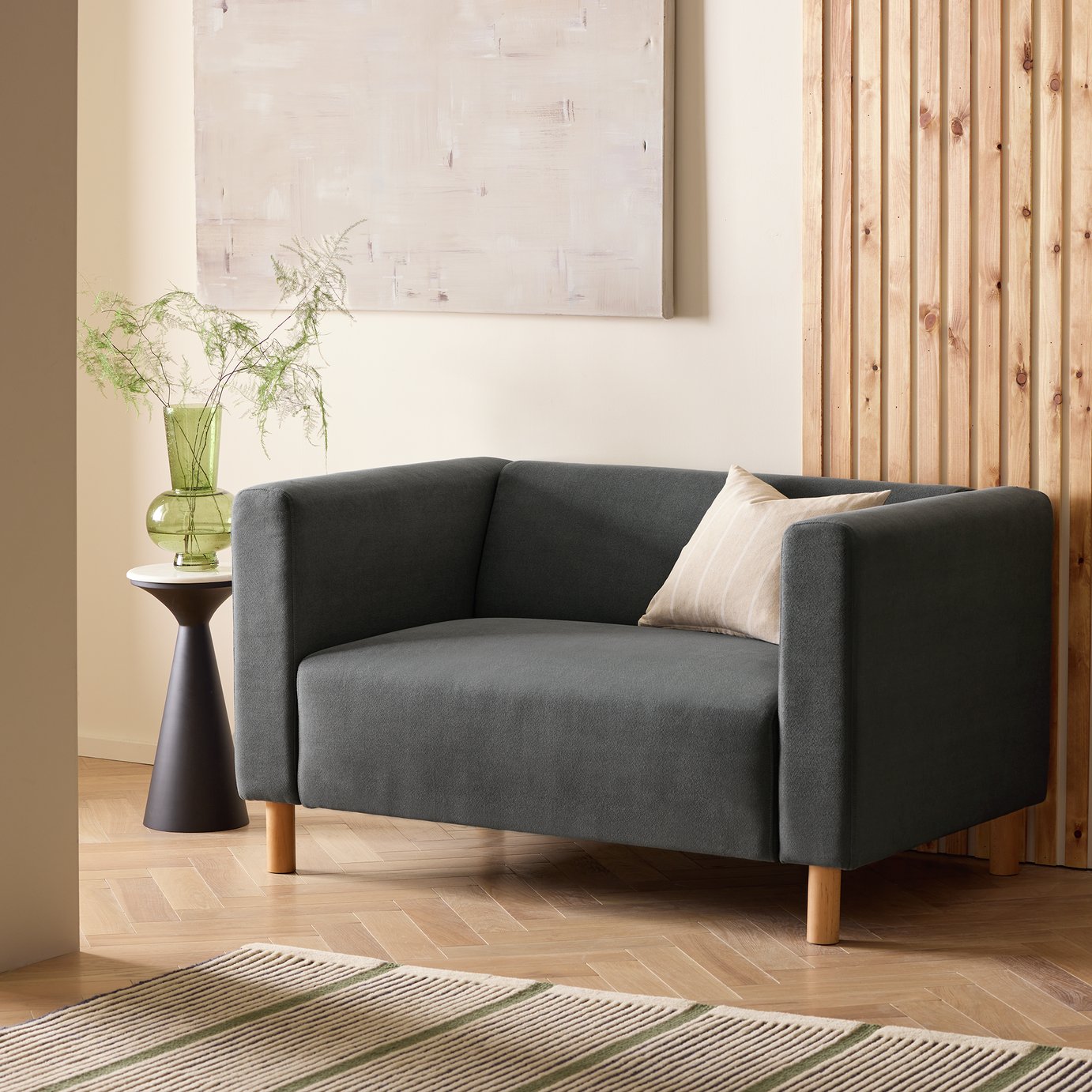 Argos Home Moda Fabric 2 Seater Sofa