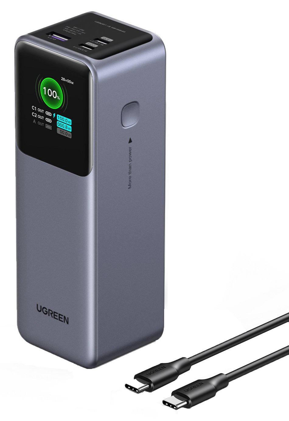 UGREEN Nexode 200W 25000mAh Power Bank with USB-C Cable