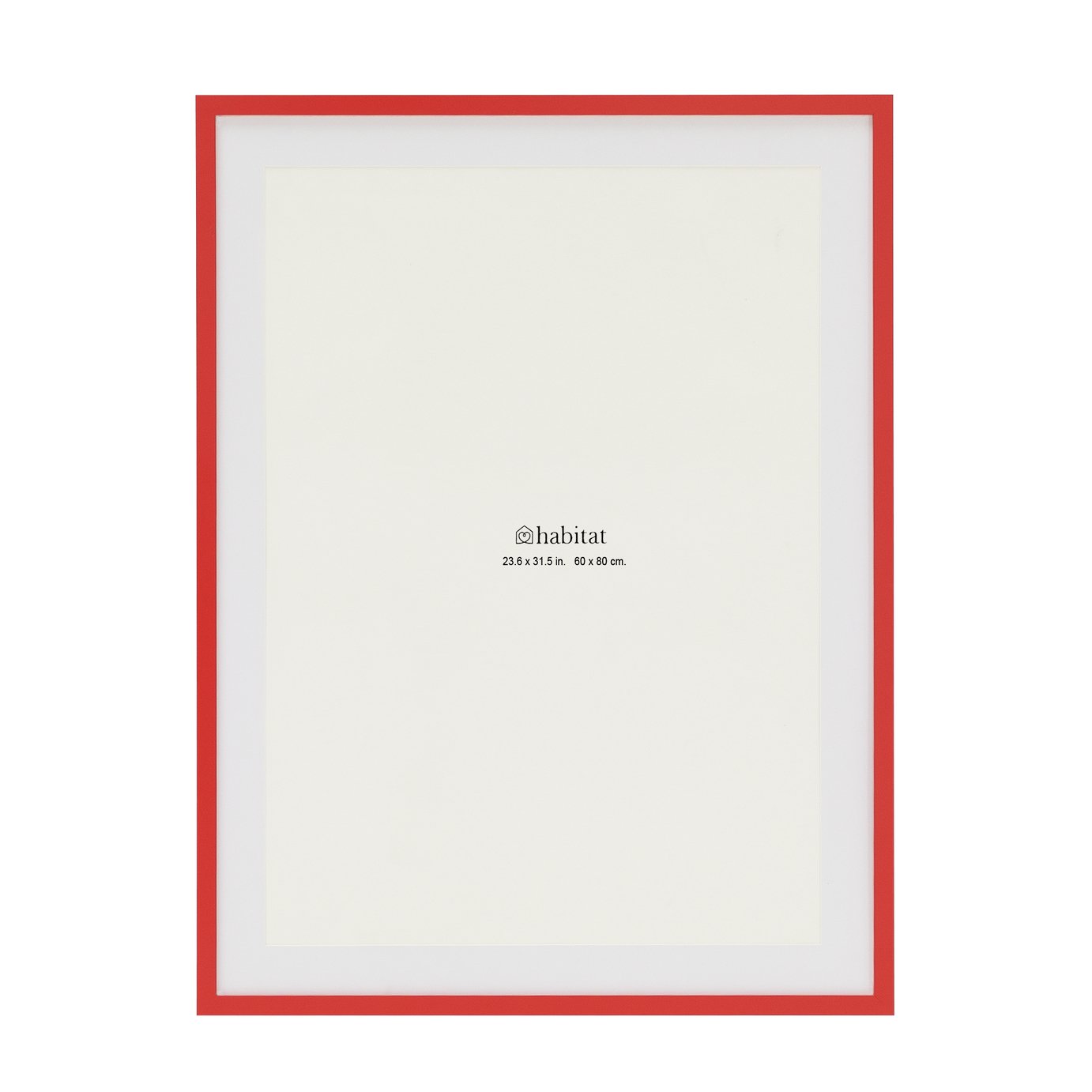 Habitat Red Picture Frame - 24x32"