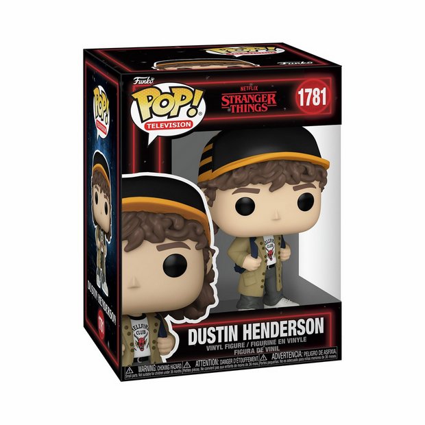 Buy Funko POP! Stranger Things Dustin Henderson Vinyl Figure