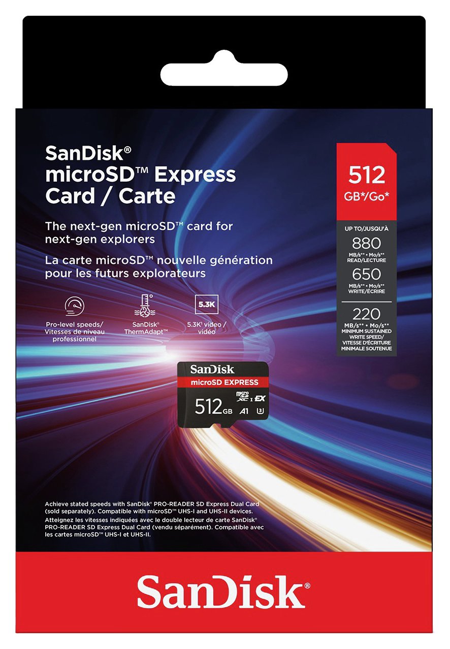 SanDisk microSD Express Card - 512GB