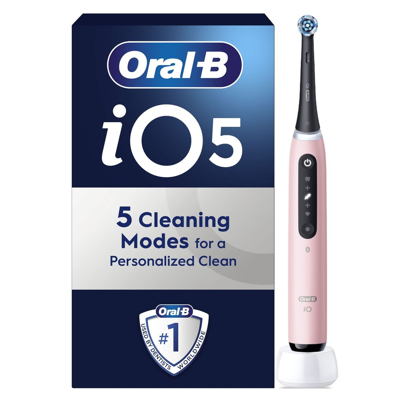 Oral-B iO5 Rechargeable Toothbrush - Blush Pink