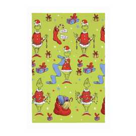 The Grinch Christmas Fleece Throw - Green - 150x100cm