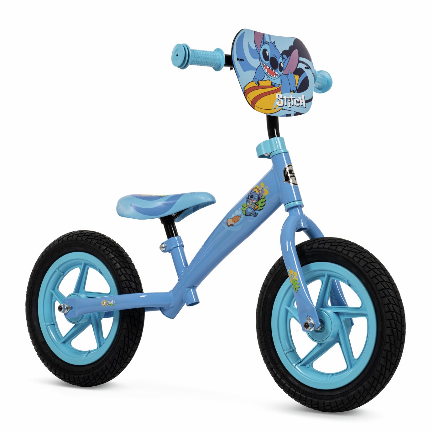 Disney Stitch 12 inch Wheel Size Kids Balance Bike